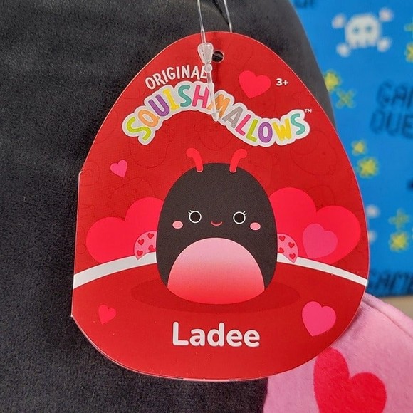 Squishmallow Ladee the Ladybug 11" UltraSoft Valentine's Day Toy Plush NWT - Picture 6 of 7